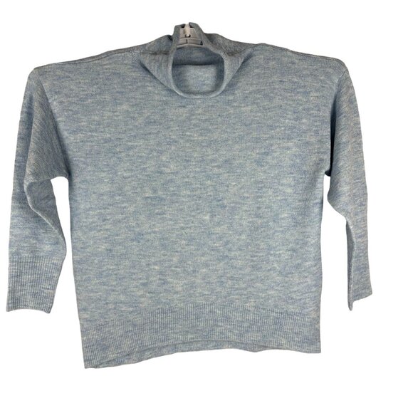 Style & Co Women's Light Blue Sweater Size Large Polyester/Acrylic/Wool Blend - Picture 1 of 5